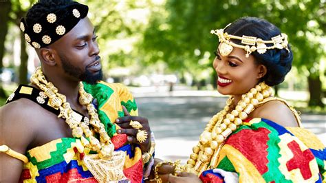 An Ashanti Wedding King And Queen 2019 Youtube