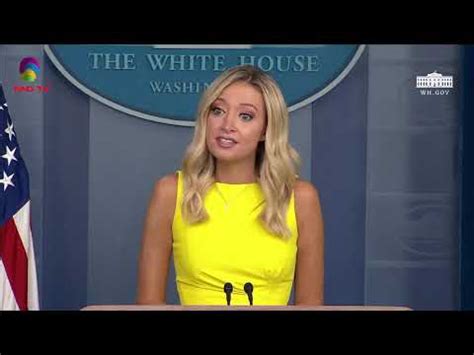 WH Press Secretary Kayleigh McEnany Holds A Briefing August 10 2020