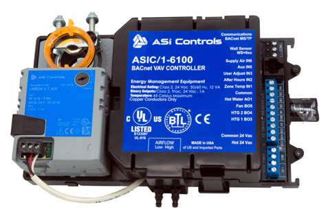 Pre Programmed Vav Controller And Actuator Asi Controls