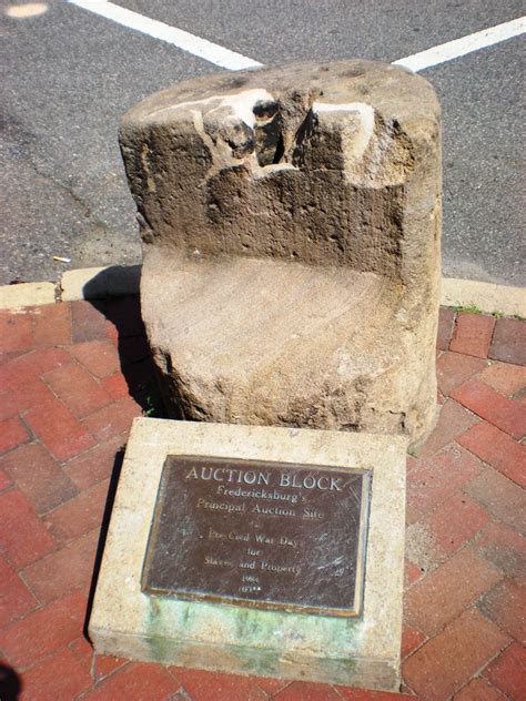 Fredericksburg Vas Slave Auction Block Will Be Moved To A Museum Video Eurweb