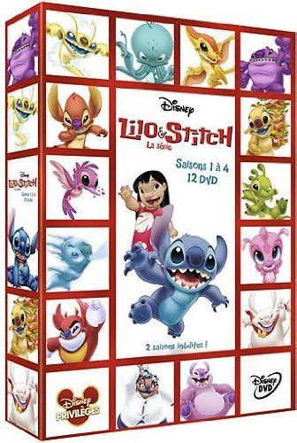 Lilo And Stitch La Série Volumes 1 à 4 Coffret 12 Dvd
