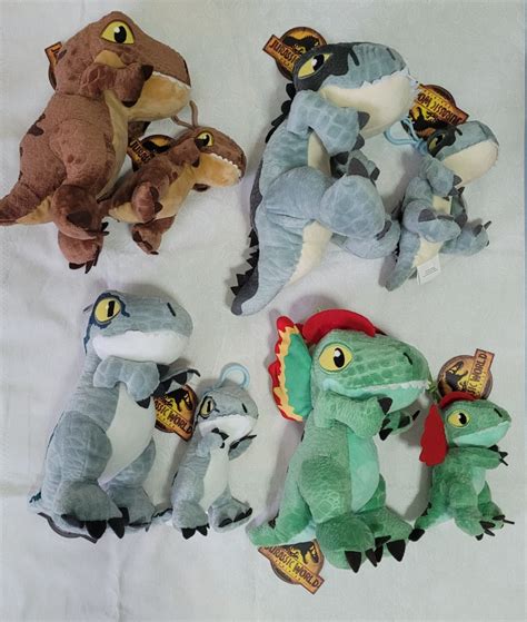 Jurassic World And Dinosaur Plushies Hobbies And Toys Toys And Games On Carousell