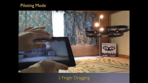 Gesture Drone For Ipad Ar Drone Youtube