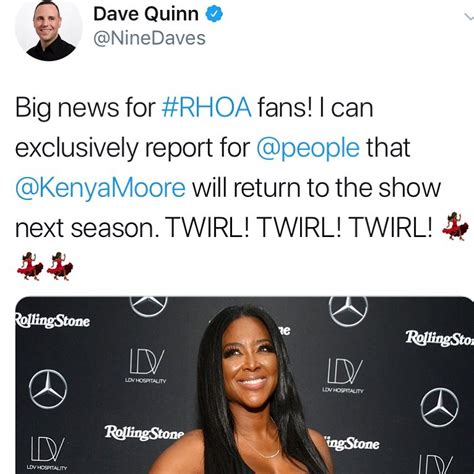 Kenya Moore Posts Shady Reaction To News She S Back On Rhoa Before Officially Confirming