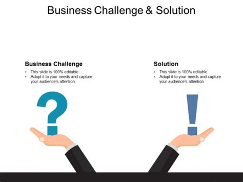 Business Challenge And Solution Ppt Powerpoint Presentation Styles