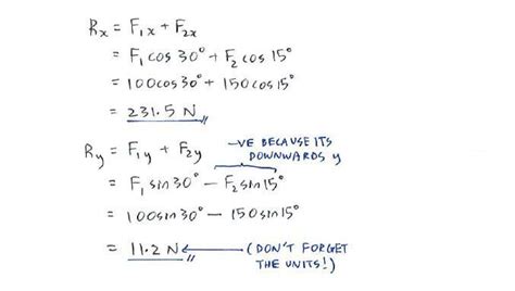 Example 2 C11 Force Statics