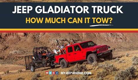 2021 Jeep Gladiator Towing Capacity Chart
