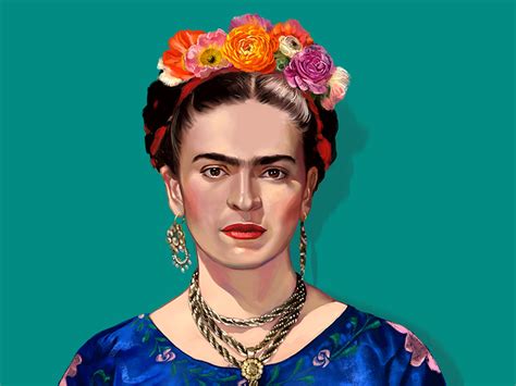 Фри́да ка́ло де риве́ра (исп. Digital Drawing of Frida Kahlo by Nimmy Melvin for Emm ...