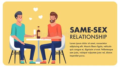Same Sex Couple Stock Vector Illustration Of Commitment 8581774