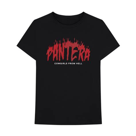 Pantera Red Vulgar T Shirt Pantera Official Store