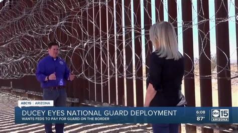 Governor Ducey Wants Federal Government To Pay For National Guard To