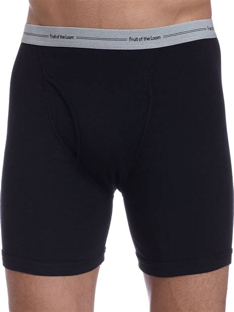 Fruit Of The Loom Men S Boxer Briefs Pack Of 2 At Amazon Mens
