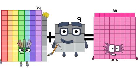 Learn Addition Numberblocks Adding Elementary Maths Concept For