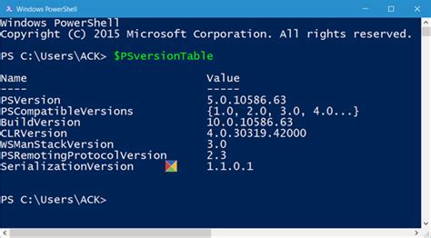 How To Check Powershell Version In Windows 10 Windows Version