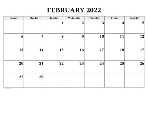 February 2023 Calendar Free Printable Pdf Xls And Png