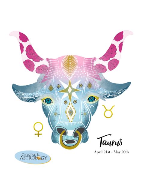 Taurus Astrology Zodiac Sign Information Crystal B Astrology Taurus