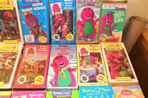 Huge Lot Of Barney Vhs Video Tapes Sold Free Download Nude Photo Gallery