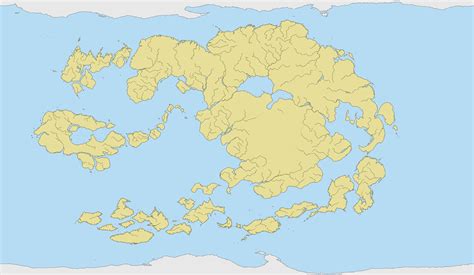 Avatar The Last Airbender World Map Labeled Upfkiss