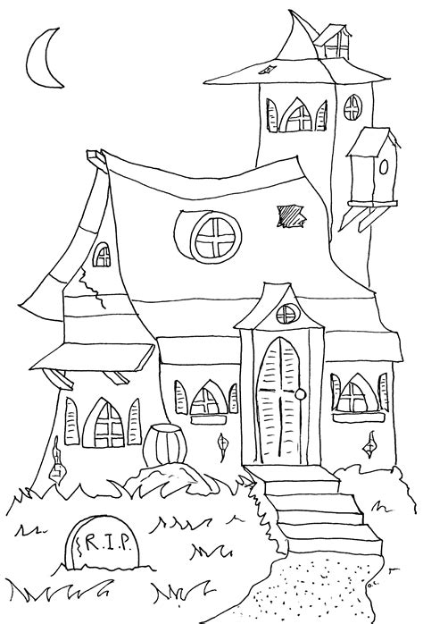 Coloriage de Halloween à imprimer gratuitement  Coloriage Halloween