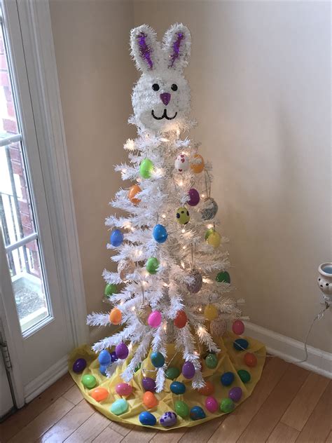 My Easter Bunny Tree Easter Tree Decorations Easter Crafts Easter Diy