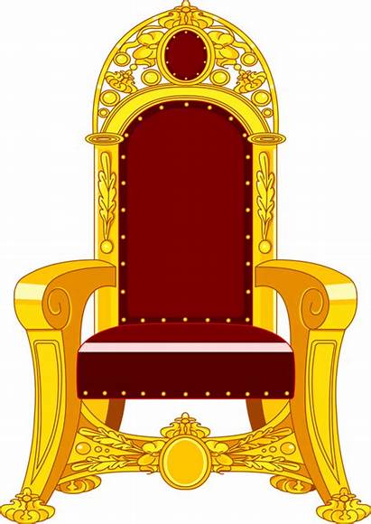 Chair Clipart Royal Throne Vector Banner Library