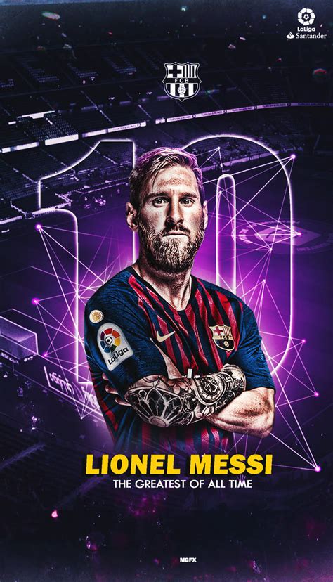 Lionel Messi Wallpaper Lockscreen By Mohamedgfx10 On Deviantart