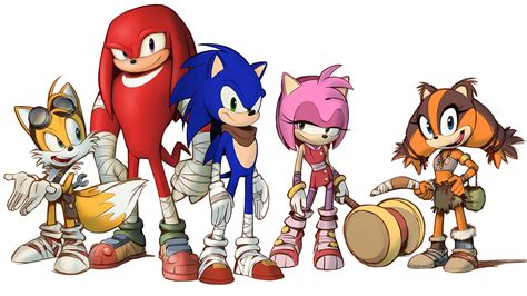 Main Characters Art Sonic Boom Art Gallery