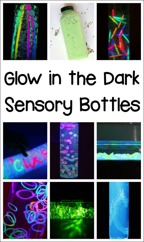 Sensory Bottles That Glow In The Dark Sensory Bottles Glow Stick