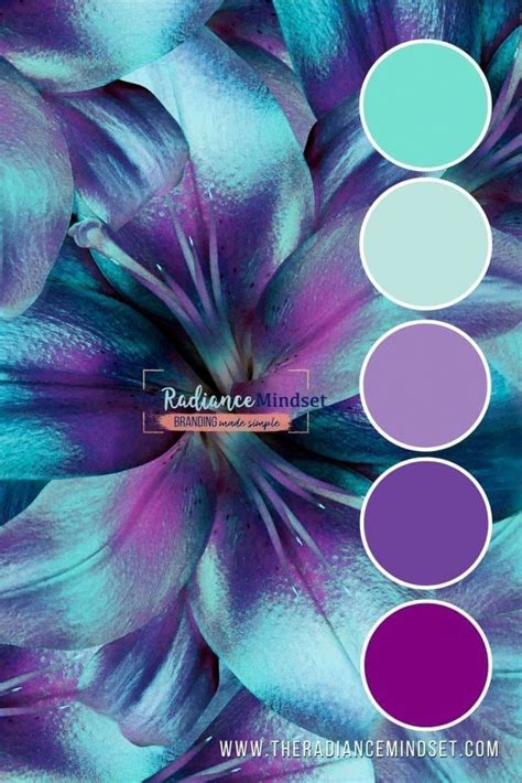 20 Purple And Turquoise Color Scheme