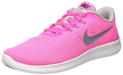 Nike Nike Kids Free Rn Gs Pink Girls Running Shoes