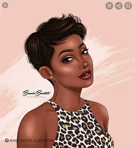 ✓ free for commercial use ✓ high quality images. Cartoon black girl short hairstyles | Black girl art ...