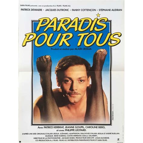 PARADIS POUR TOUS Movie Poster 15x21 In