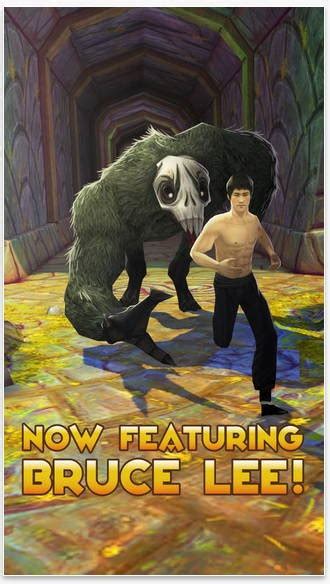 Temple Run 2 Updated With Bruce Lee Character Ubergizmo