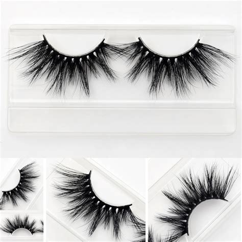 Visofree 25mm Lashes 3d Mink Lashes Handmade Full Strip Lashes