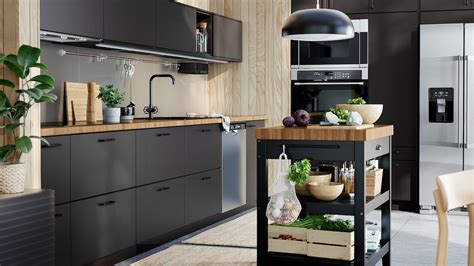 KUNGSBACKA anthracite kitchen - clean and stylish - IKEA