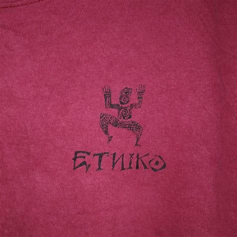 Vintage Etniko Dragon Backprint Design Promo T Shirt Large Etsy
