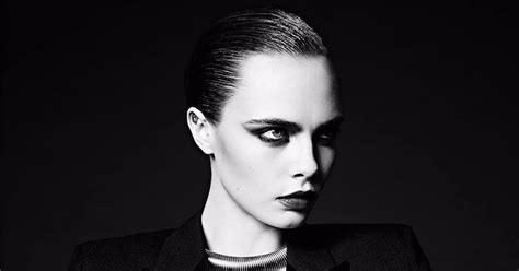 Cara Delevingne Stuns In Black And White Shoot As She Makes Sensational