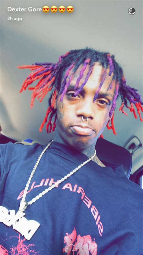 Rappers with dreads and tattoos. pinterest ; geoffroyjordan ☾ | Famous dex, Baby daddy, Rapper