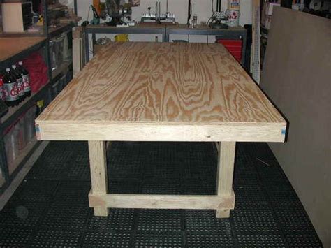 You might also consider using plywood and mdf, though they aren't as sturdy as hardwood. 4× 8 ¾" A/B Grade Plywood Table Top Fastened to Frame ...