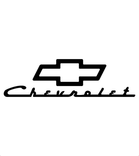Chevrolet Logo Decals