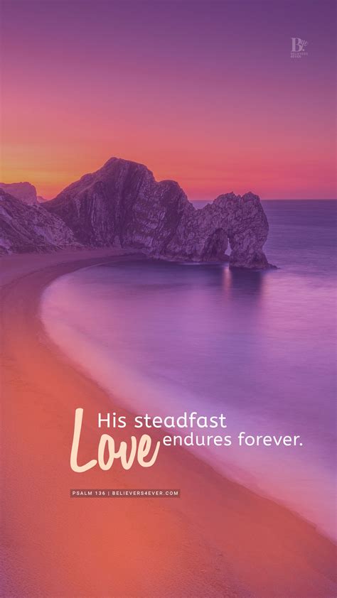 His Steadfast Love Mobile Wallpaper