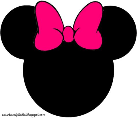 Minnie Mouse Face Vector Clipart Best Clipart Best