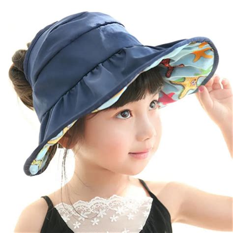 Buy 2018 Summer Girls Sun Hats Fashion Casual Beach