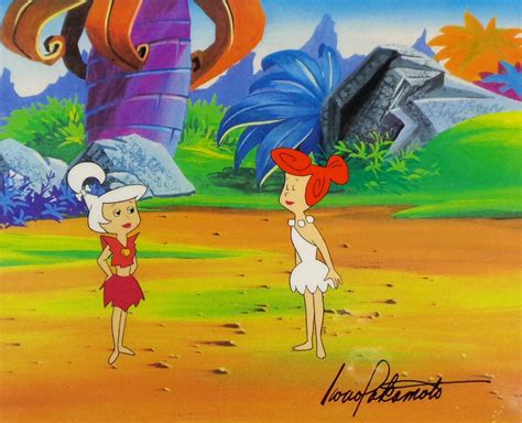 The Jetsons Meet The Flintstones Opc Wilma Flintstone And Judy Jetson