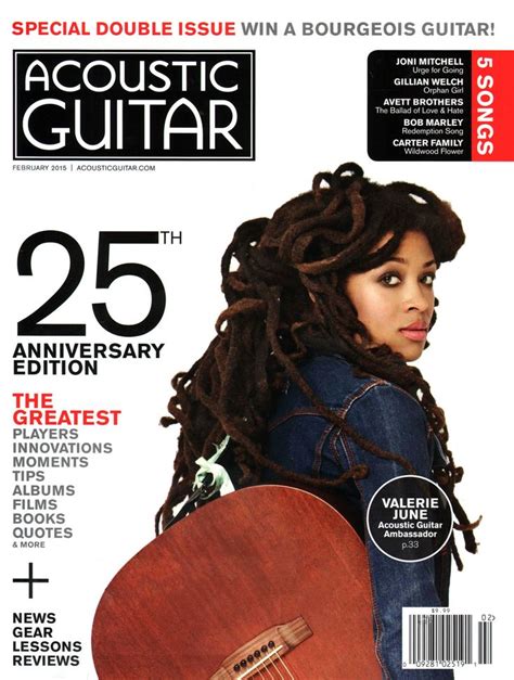 Acoustic Guitar Magazine Covers February 2015 Issue 212015