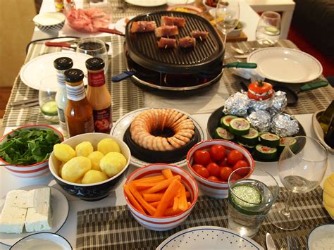 Raclette Zutatenliste GeorgKocht de
