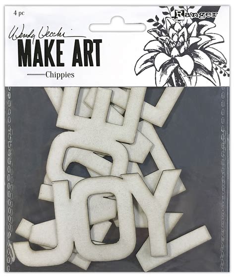 Wendy Vecchi Make Art Chippies Statements Stencils And Forms Michaels