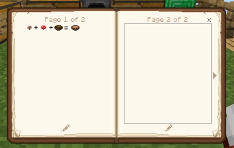 Item Icons In Books Minecraft Feedback
