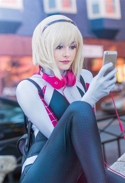 Calvin S Canadian Cave Of Coolness Gwen Stacy Cosplay By Rianna Care