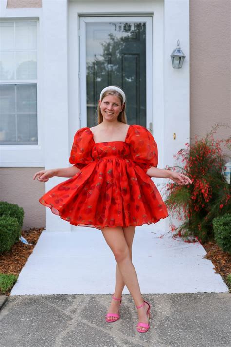 Strawberry Dress From Selkie Central Florida Chic